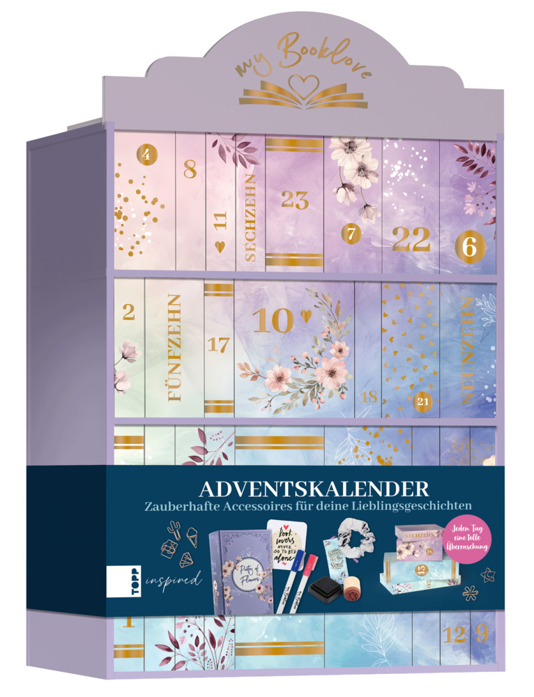 Produktbild: My Booklove - der ultimative Adventskalender für Bücherfans | Frechverlag