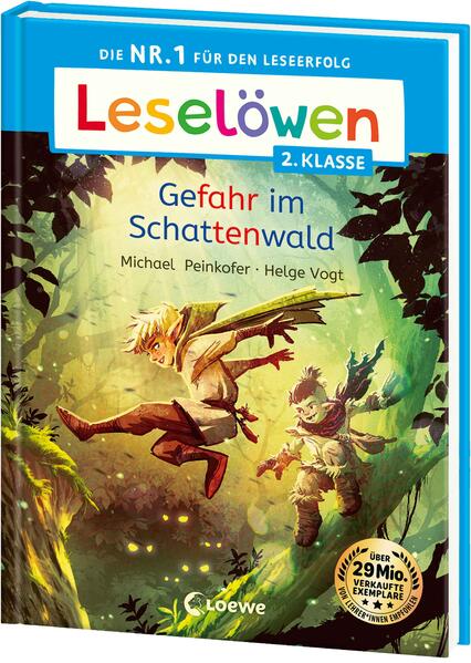 Produktbild: Leselöwen 2. Klasse - Gefahr im Schattenwald | Michael Peinkofer
