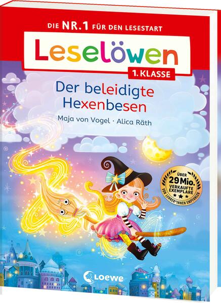 Produktbild: Leselöwen 1. Klasse - Der beleidigte Hexenbesen | Maja von Vogel