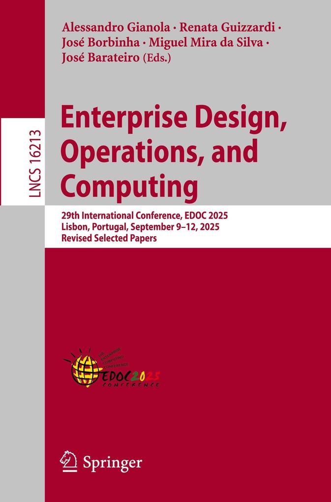 Produktbild: Enterprise Design, Operations, and Computing