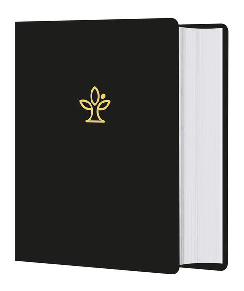 Produktbild: Die Bibel. Handschmeichler Ausgabe schwarz mit Schreibrand