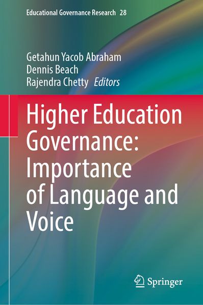 Produktbild: Higher Education Governance: Importance of Language and Voice