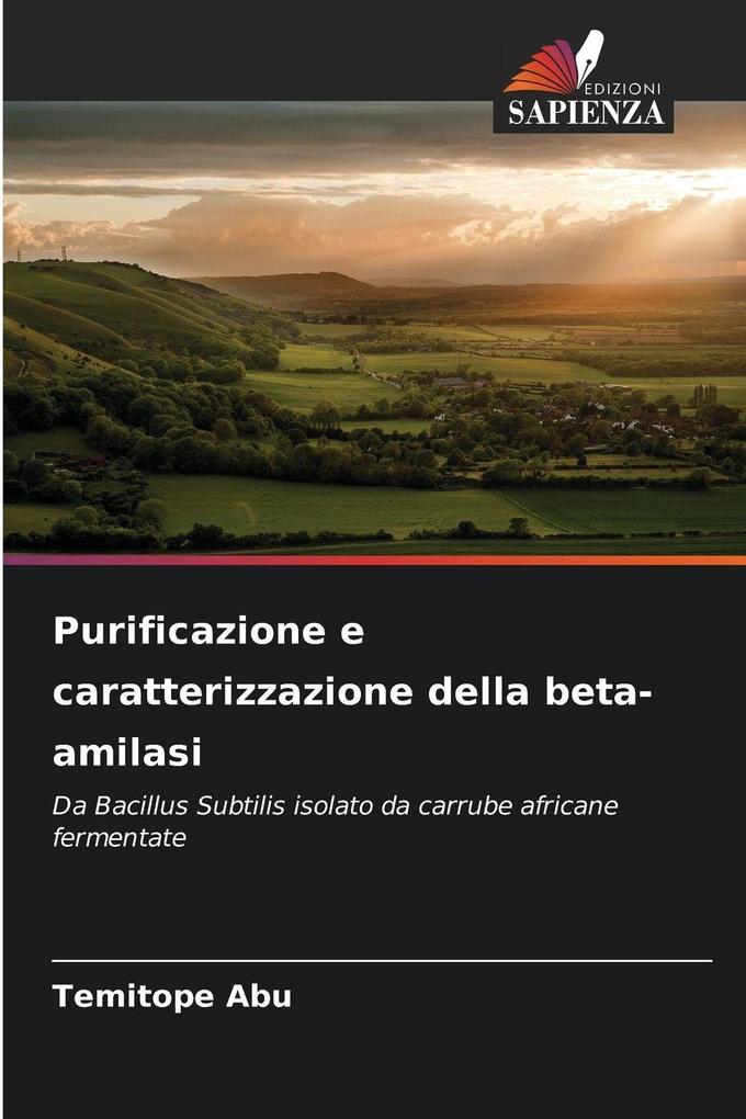 Produktbild: Purificazione e caratterizzazione della beta-amilasi | Temitope Abu