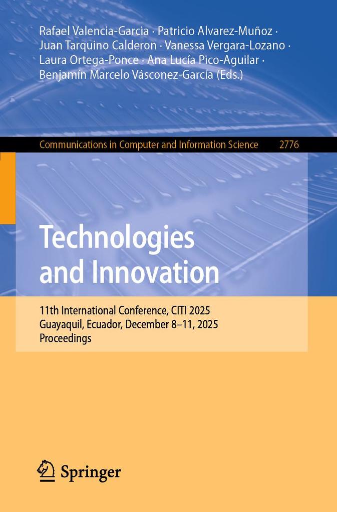 Produktbild: Technologies and Innovation