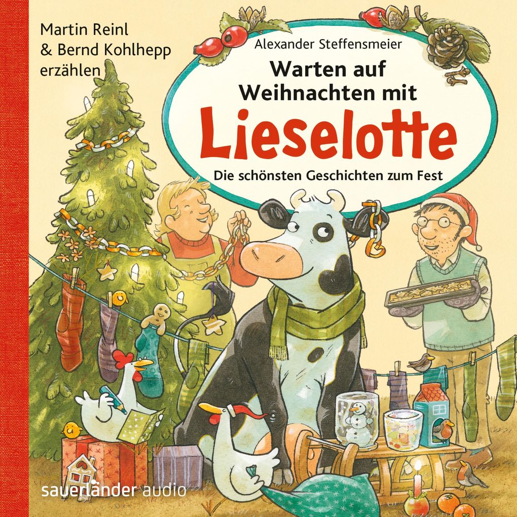 Produktbild: Warten auf Weihnachten mit Lieselotte - Die schönsten Geschichten zum Fest | Alexander Steffensmeier
