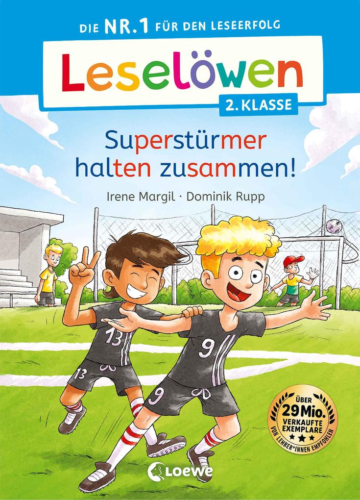 Produktbild: Leselöwen 2. Klasse - Superstürmer halten zusammen! | Irene Margil