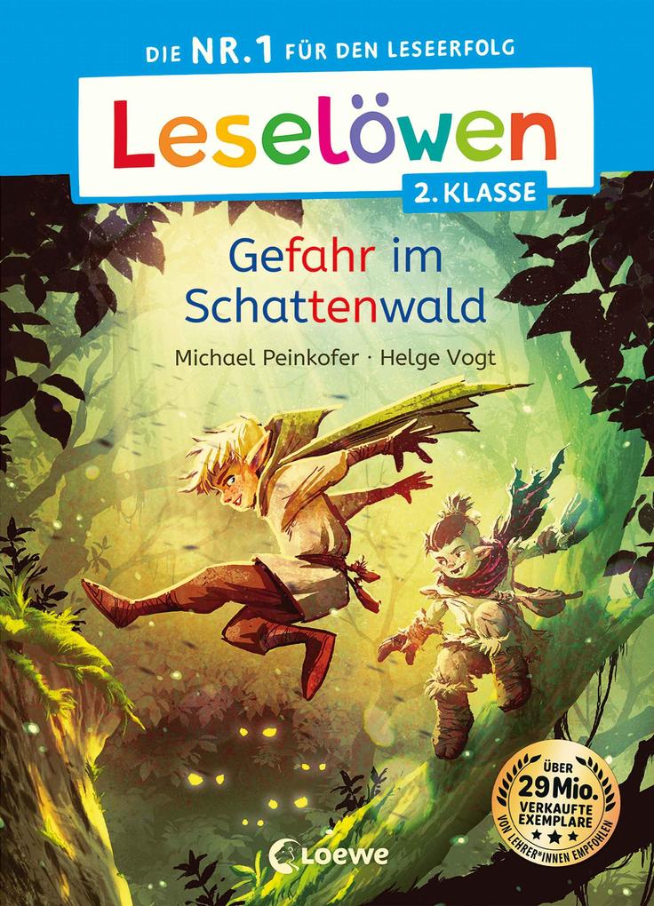 Produktbild: Leselöwen 2. Klasse - Gefahr im Schattenwald | Michael Peinkofer