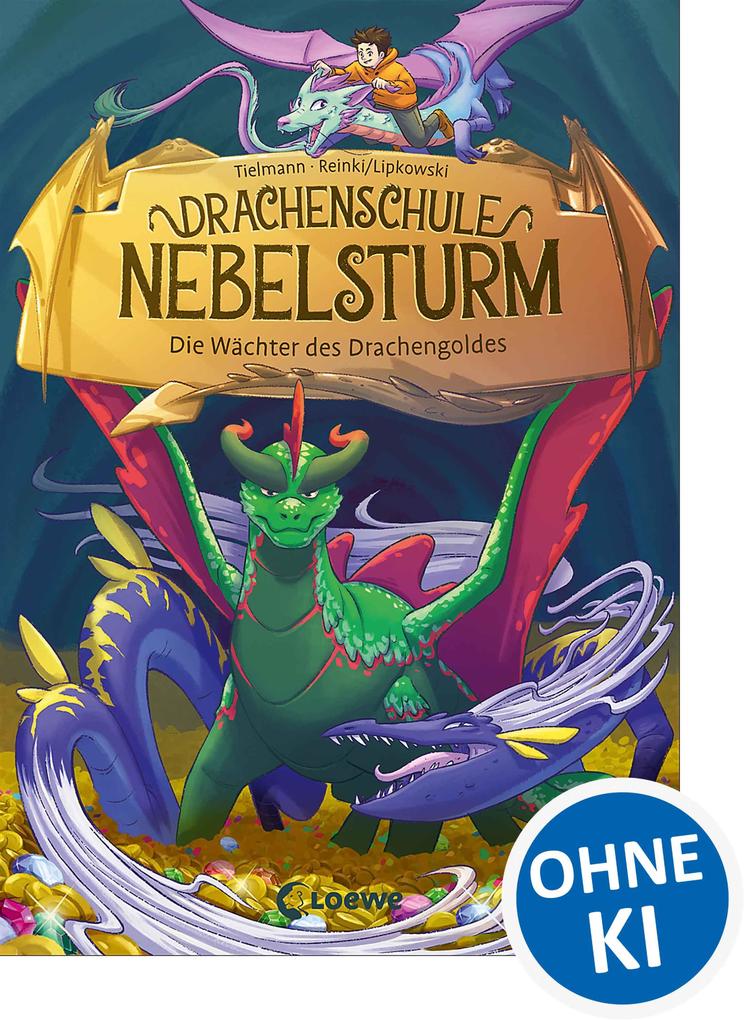 Produktbild: Drachenschule Nebelsturm (Band 4) - Die Wächter des Drachengoldes | Christian Tielmann