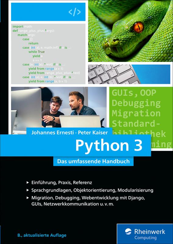 Produktbild: Python 3 | Johannes Ernesti, Peter Kaiser