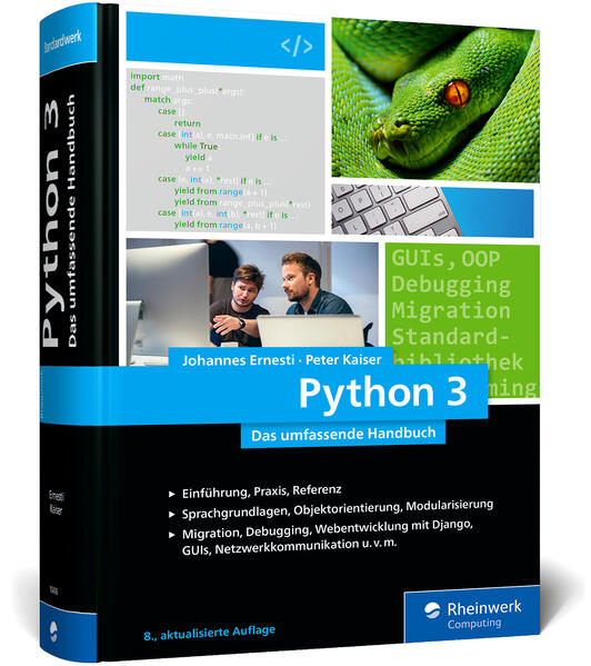 Produktbild: Python 3 | Johannes Ernesti, Peter Kaiser