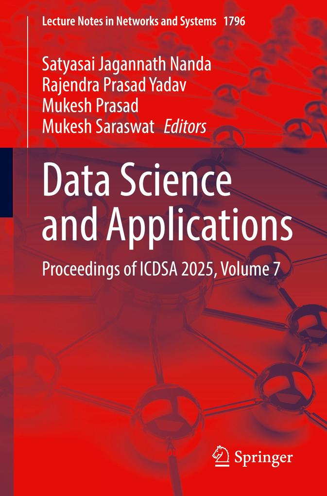 Produktbild: Data Science and Applications
