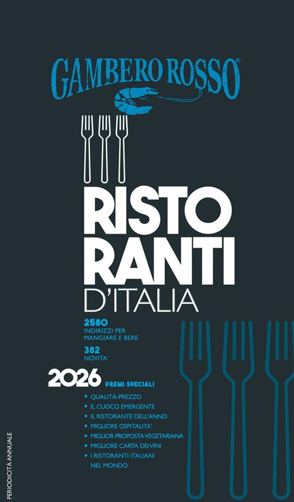 Produktbild: Ristoranti d'Italia del Gambero Rosso 2026