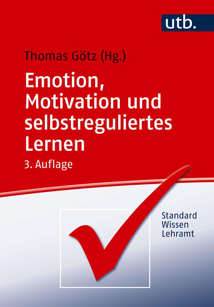 Produktbild: Emotion, Motivation und selbstreguliertes Lernen