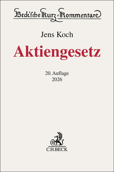 Produktbild: Aktiengesetz. AktG | Uwe Hüffer, Jens Koch