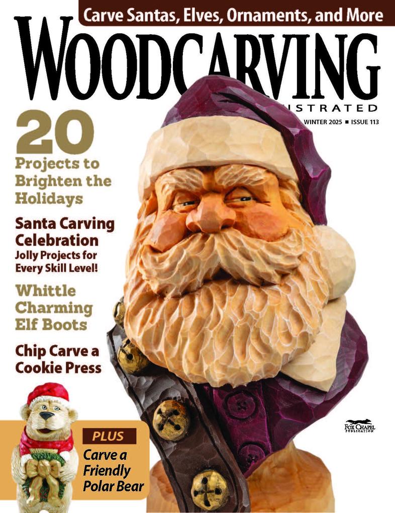 Produktbild: Woodcarving Illustrated Issue 113 Winter 2025 | Editors Of Woodcarving Illustrated