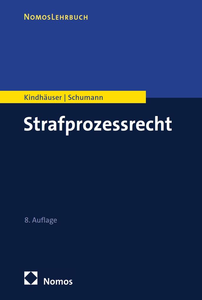 Produktbild: Strafprozessrecht | Urs Kindhäuser, Kay H. Schumann