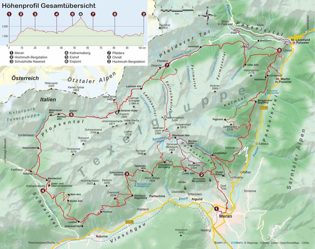 Weitere Ansicht: Südtirol: Meraner Höhenweg | Julian Gick