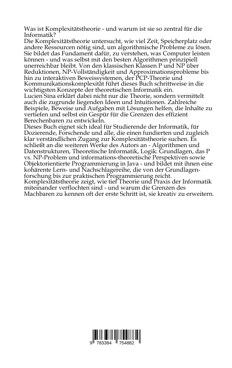 Weitere Ansicht: Komplexitätstheorie | Lucien Sina