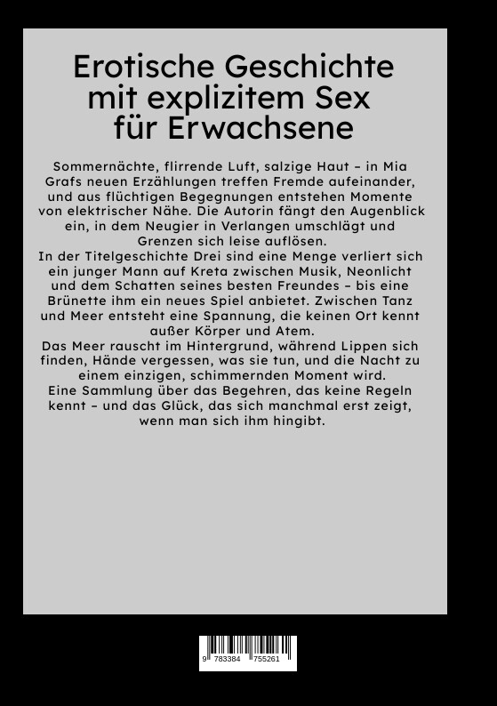 Weitere Ansicht: Drei sind eine Menge | Mia Graf