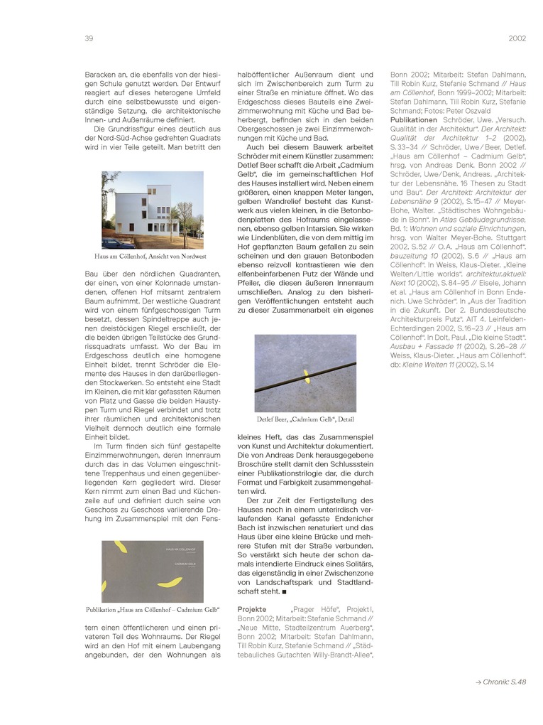 Weitere Ansicht: Uwe Schröder Werkverzeichnis I