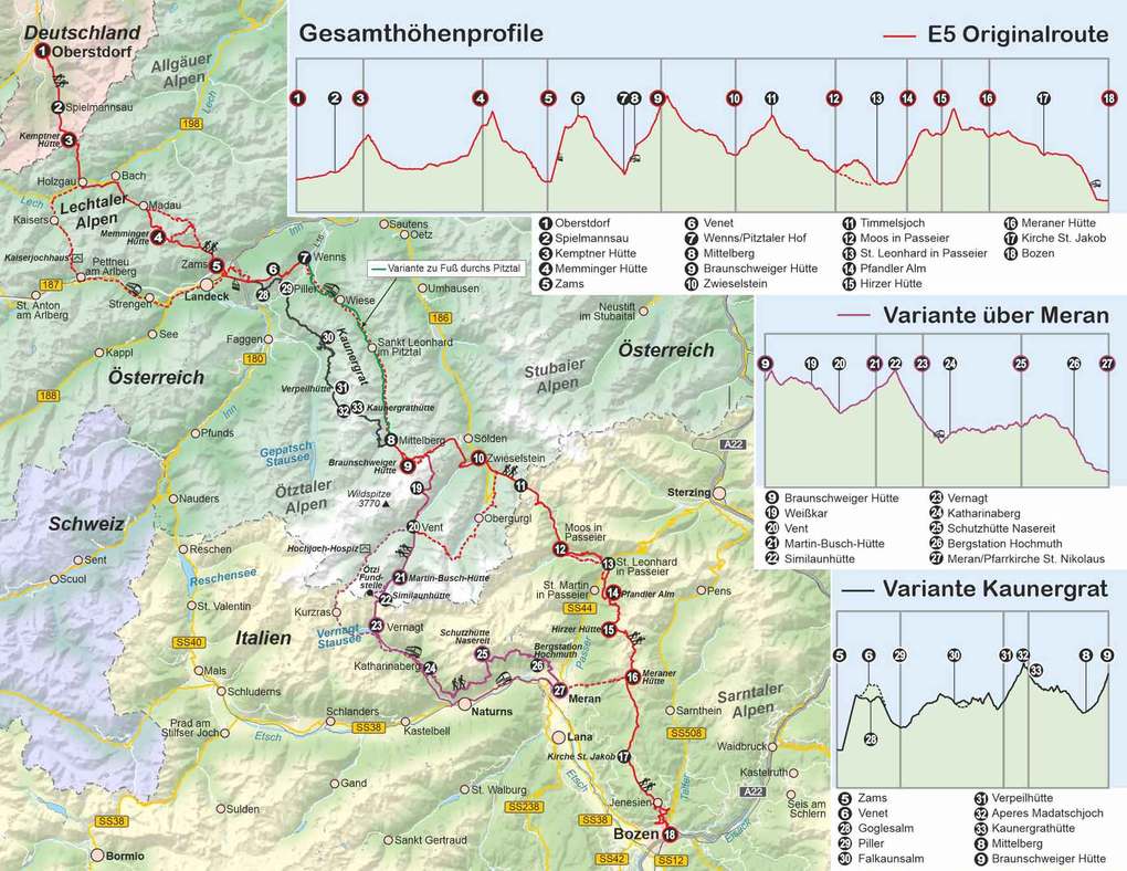 Weitere Ansicht: E5 Oberstdorf - Meran/Bozen | Christian K. Rupp