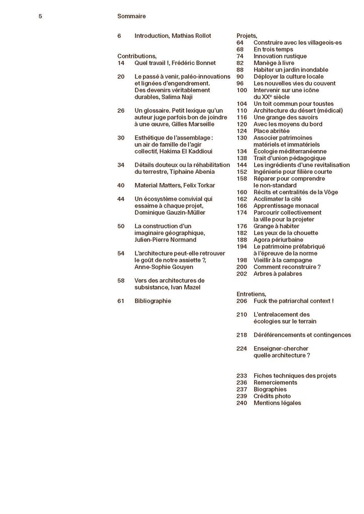 Weitere Ansicht: Architectures terrestres