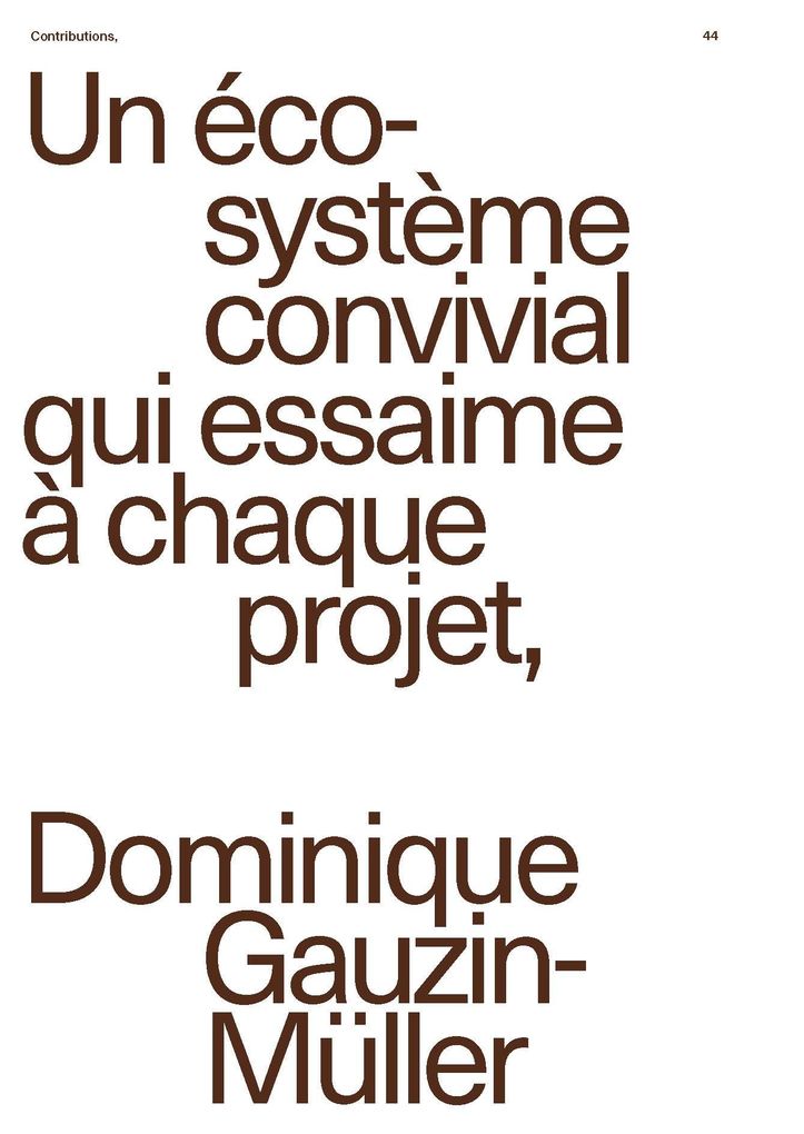 Weitere Ansicht: Architectures terrestres