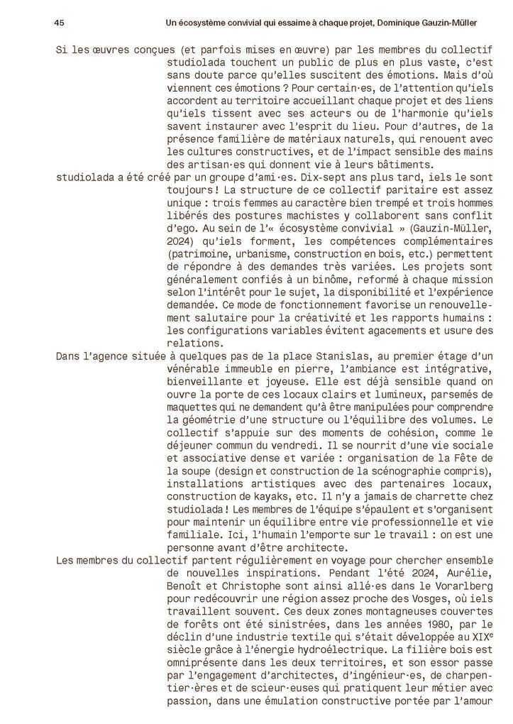 Weitere Ansicht: Architectures terrestres