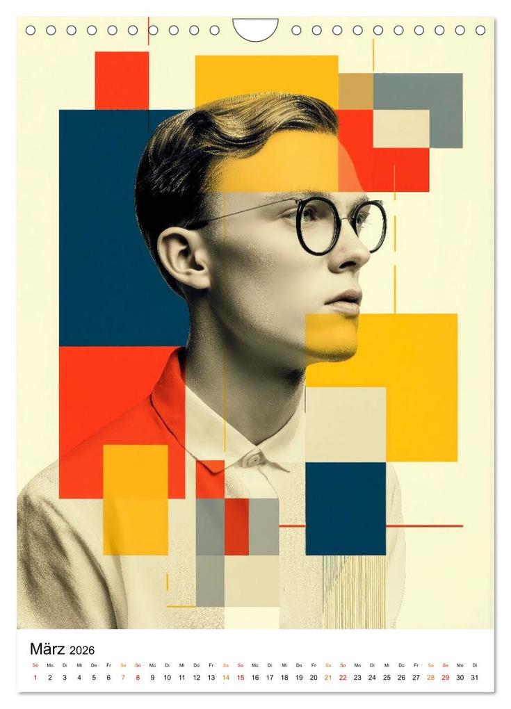 Weitere Ansicht: Bauhaus Re:Vision (Wandkalender 2026 DIN A4 hoch), CALVENDO Monatskalender | Meike und Peter Roder, Calvendo