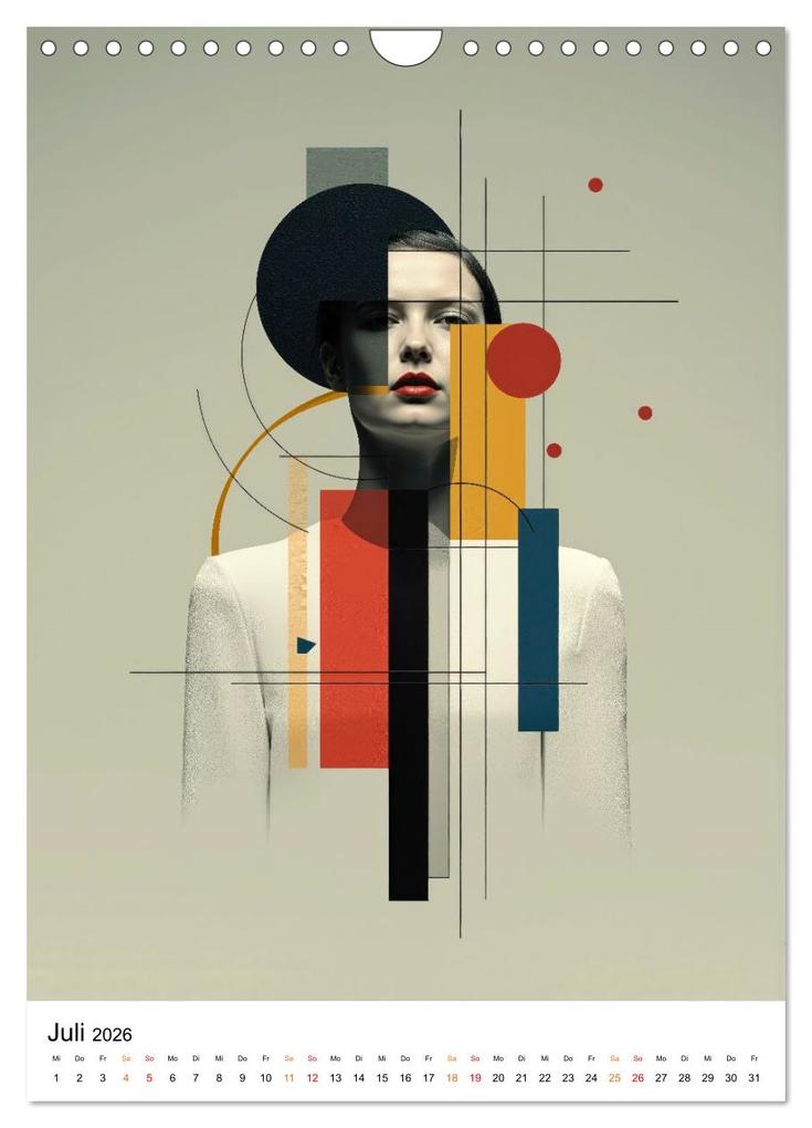 Weitere Ansicht: Bauhaus Re:Vision (Wandkalender 2026 DIN A4 hoch), CALVENDO Monatskalender | Meike und Peter Roder, Calvendo