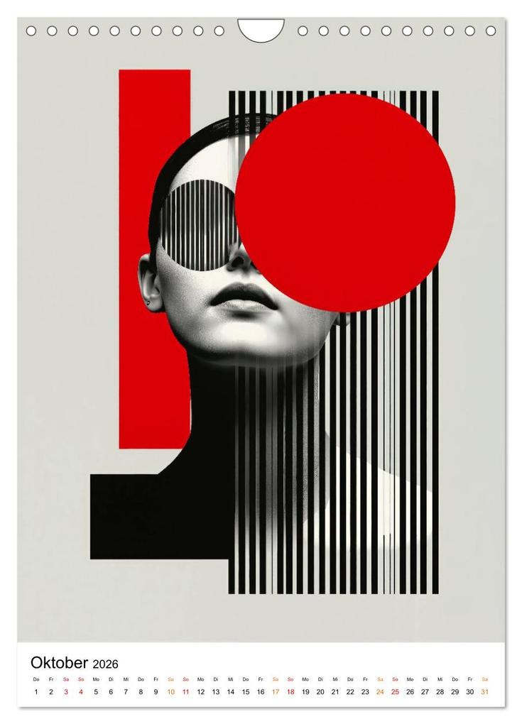 Weitere Ansicht: Bauhaus Re:Vision (Wandkalender 2026 DIN A4 hoch), CALVENDO Monatskalender | Meike und Peter Roder, Calvendo