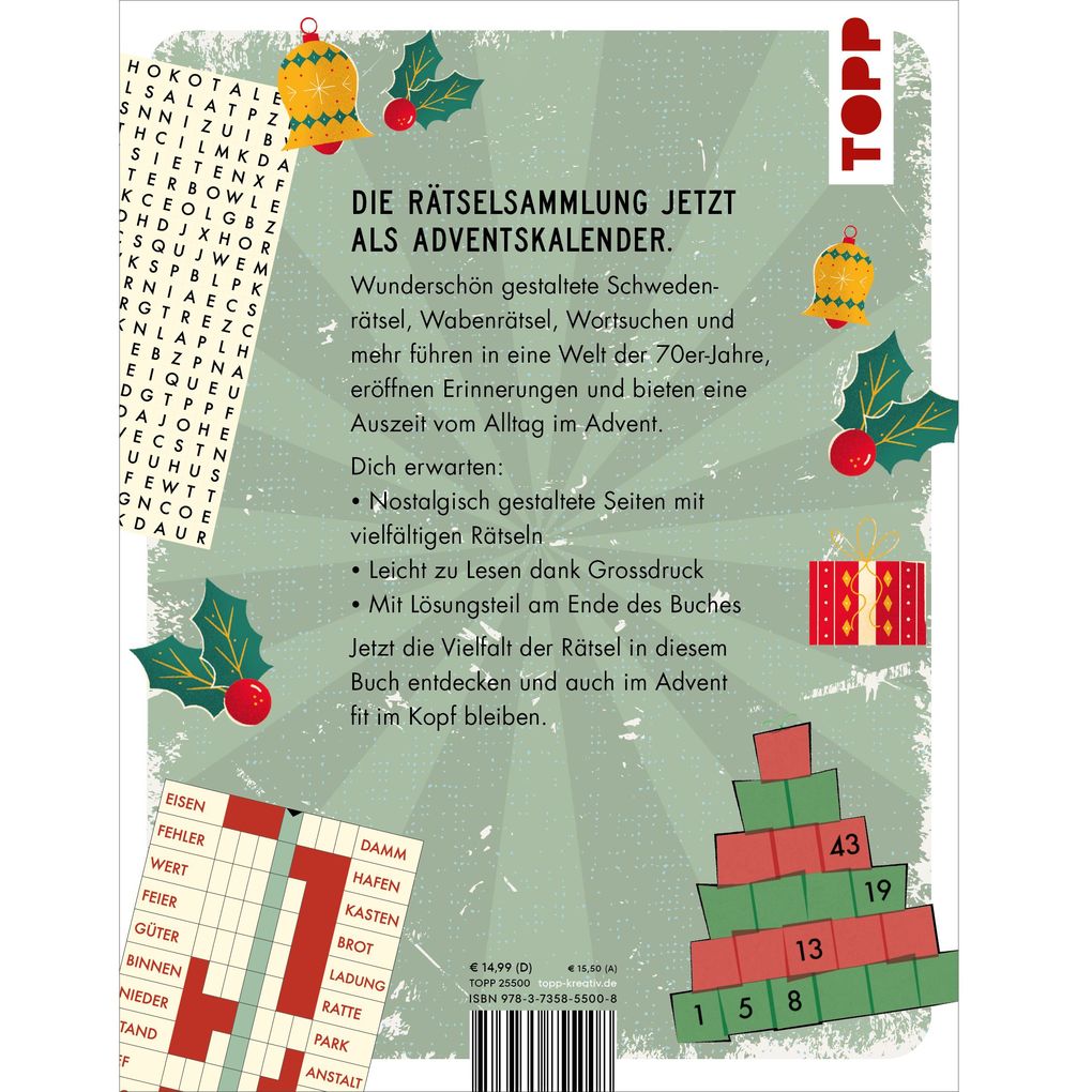 Weitere Ansicht: Das Rentner-Rätselbuch - Adventskalender | Stefan Heine