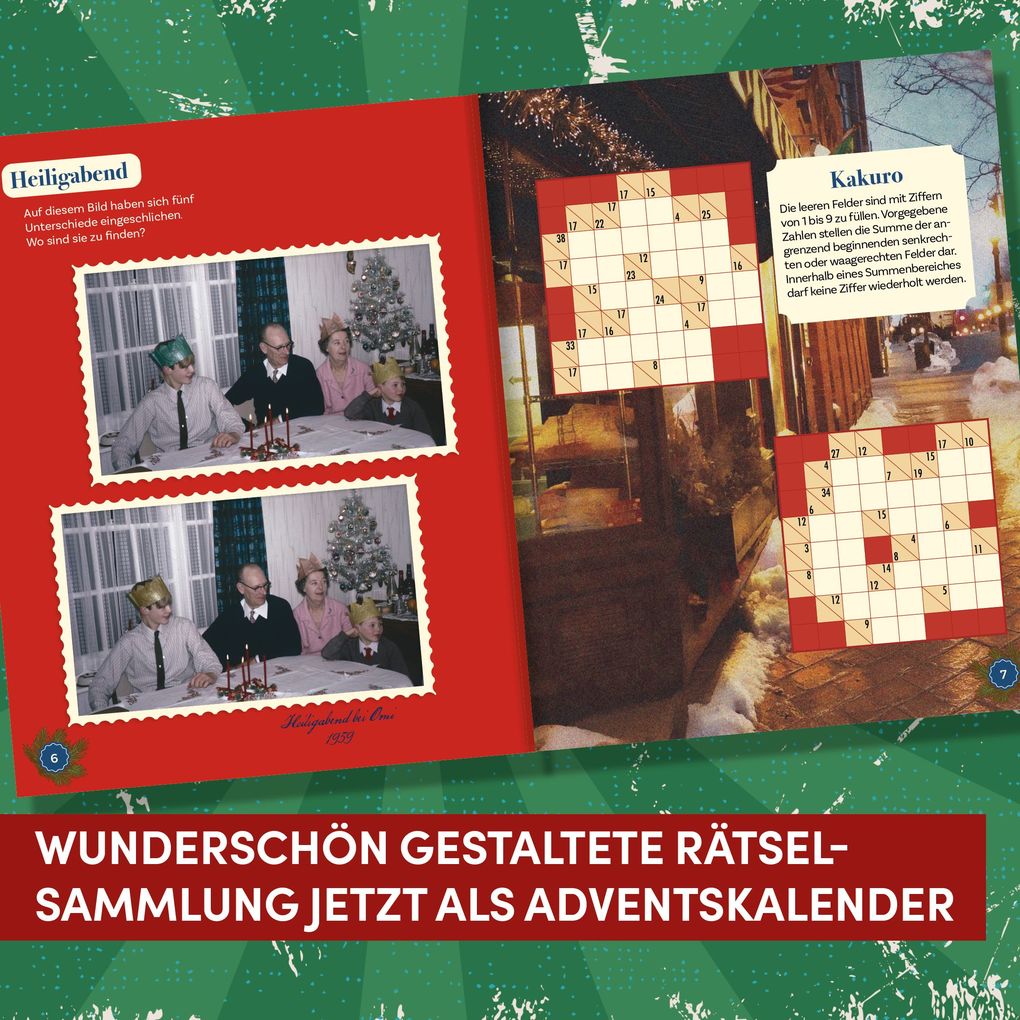 Weitere Ansicht: Das Rentner-Rätselbuch - Adventskalender | Stefan Heine