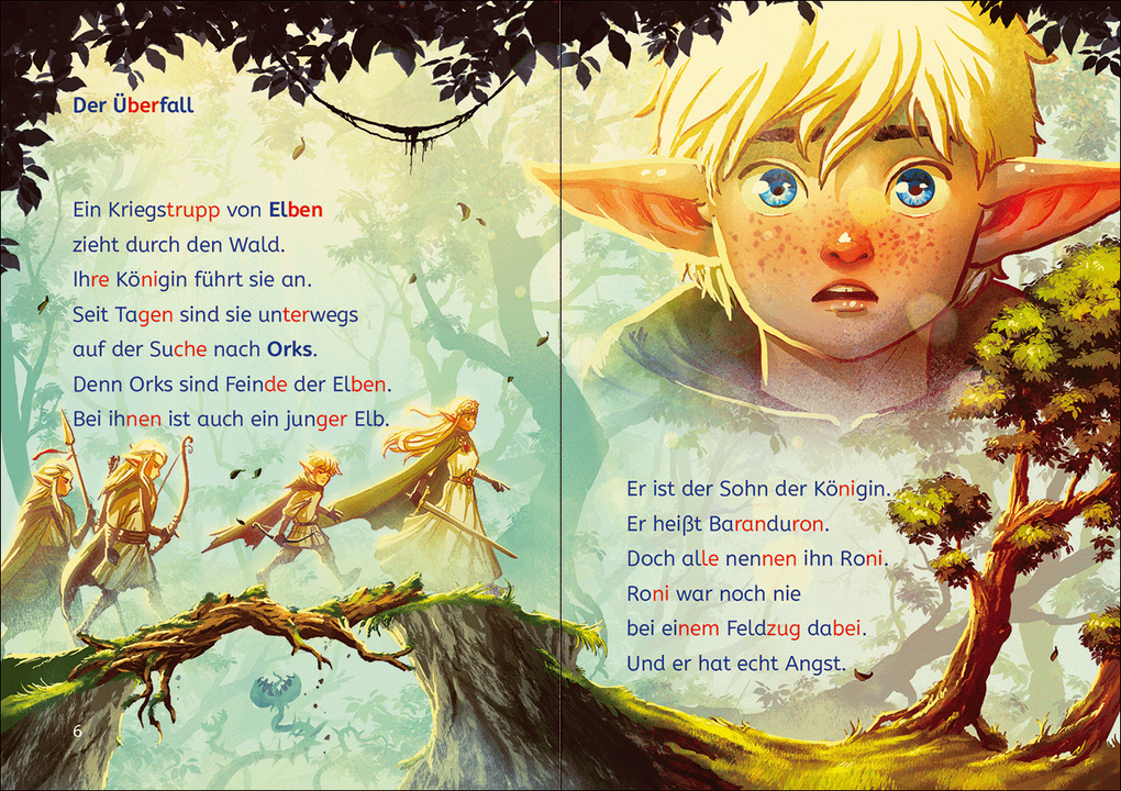 Weitere Ansicht: Leselöwen 2. Klasse - Gefahr im Schattenwald | Michael Peinkofer