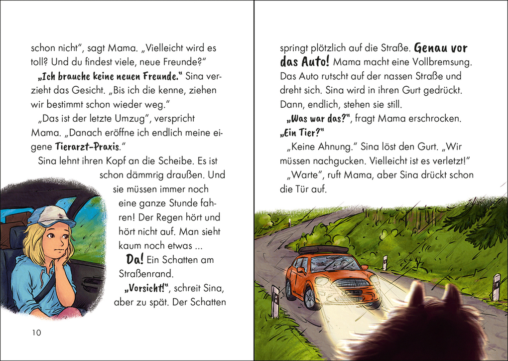 Weitere Ansicht: Reiterhof Ponyglück (Band 1) - Ein Pony für Sina | Sabine Giebken