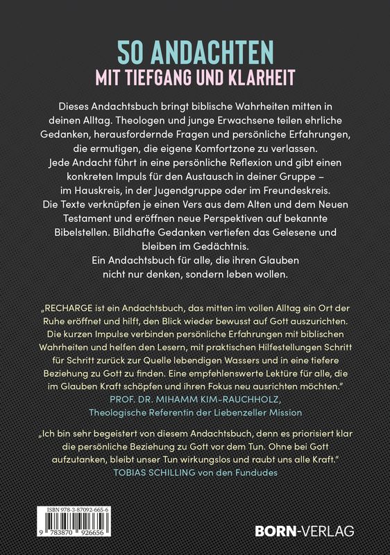 Weitere Ansicht: Recharge | Daniel Wannenwetsch, Ellen Renz, Timon Renz