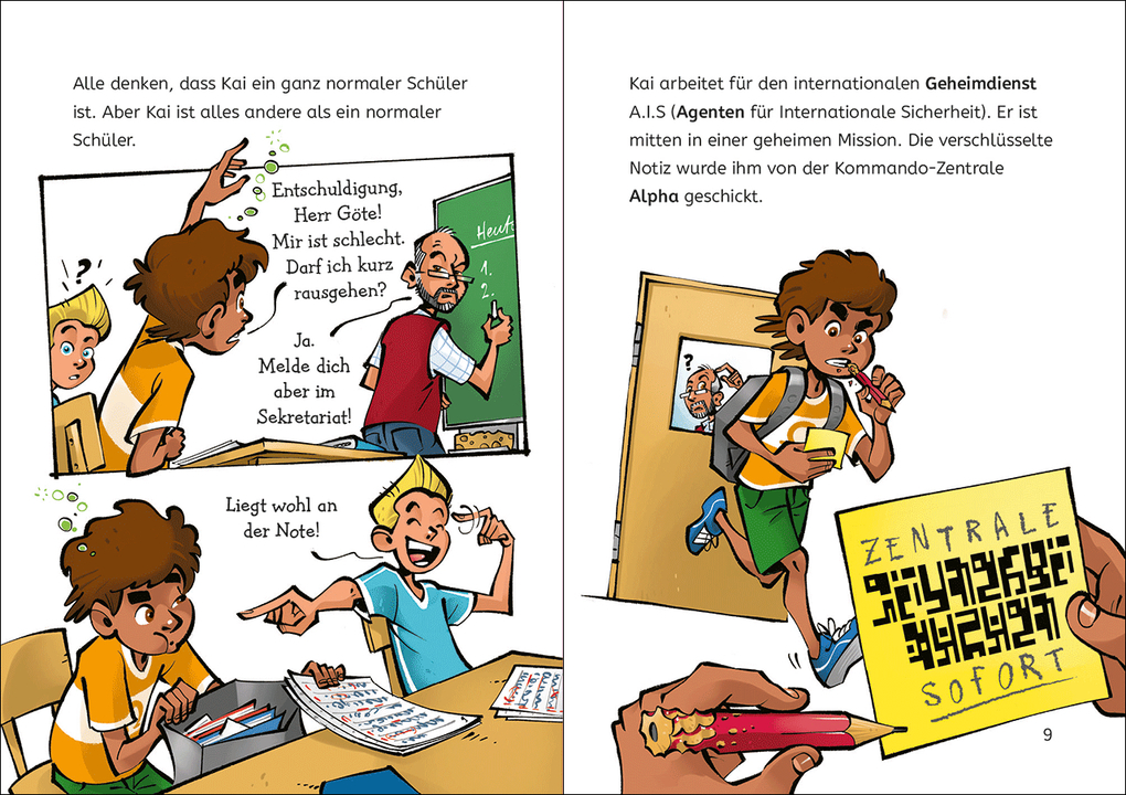 Weitere Ansicht: Leselöwen 3. Klasse - Geheimagent auf gefährlicher Mission | Michael Petrowitz