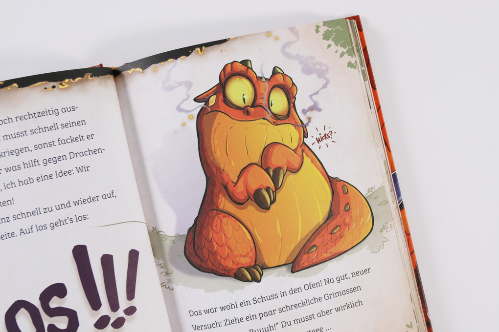 Weitere Ansicht: Die Bibliothek der unendlichen Abenteuer (Band 1) - Das gestohlene Drachenei | Nicola Anker