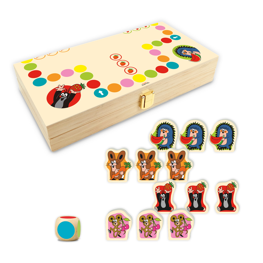 Weitere Ansicht: TRÖTSCH - Der kleine Maulwurf Spiel Ludo