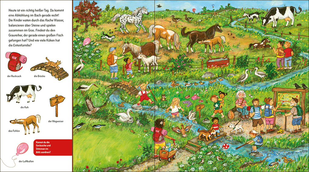 Weitere Ansicht: Suche und finde! Sound-Wimmelbuch - In der Natur