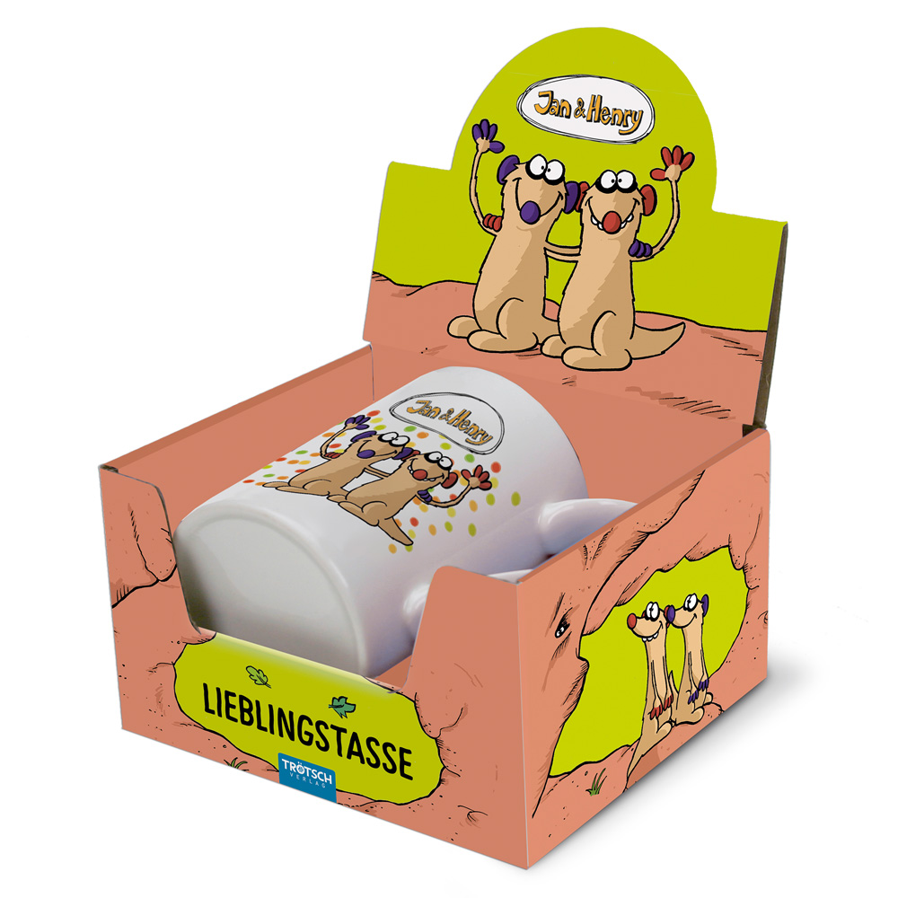 Weitere Ansicht: TRÖTSCH - Jan & Henry Lieblingstasse