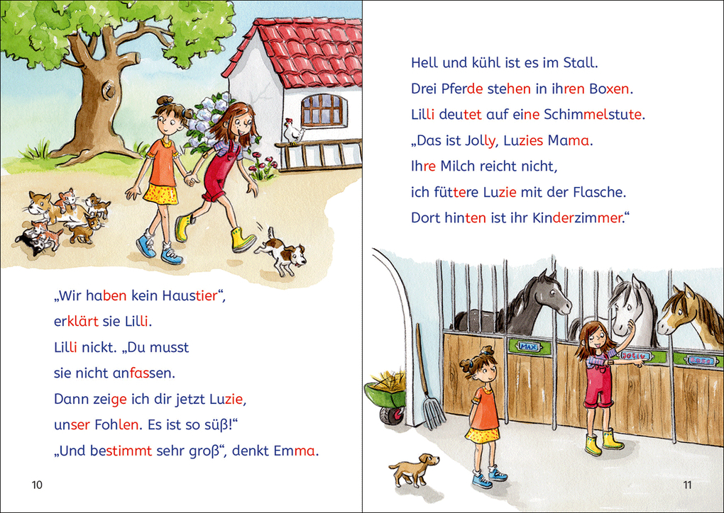 Weitere Ansicht: Die besten Silbengeschichten zum Lesenlernen - Pferde und Ponys