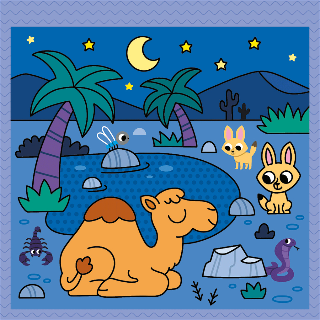 Weitere Ansicht: Das magische Wassermalbuch - Wilde Tiere