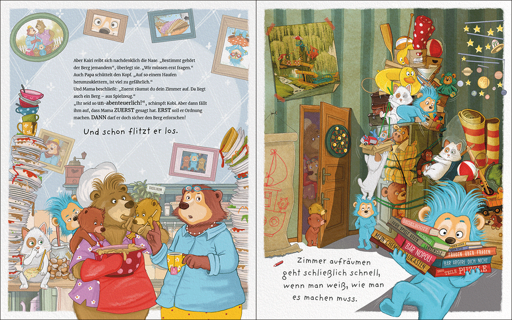 Weitere Ansicht: Der Kopfübär streitet sich nie! | Judith Weber