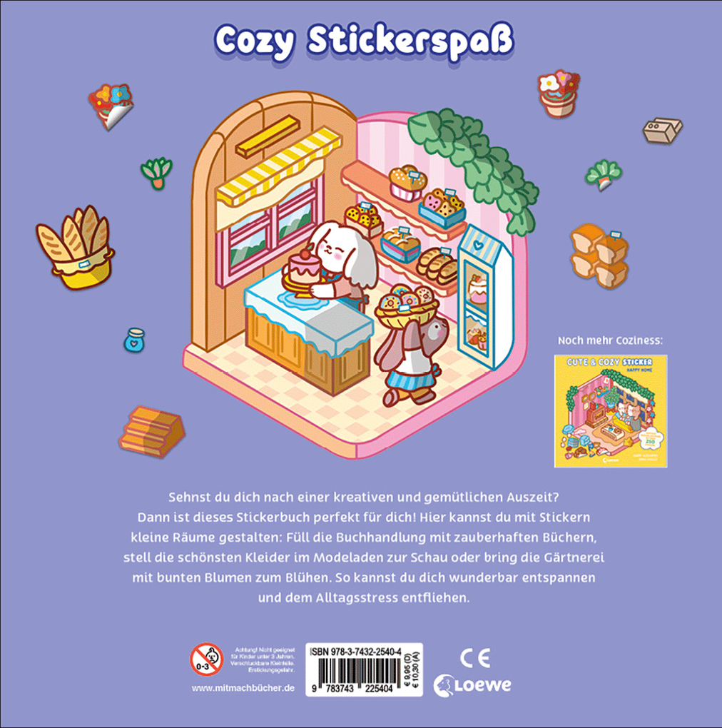 Weitere Ansicht: Cute & Cozy Sticker - Comfy Shops
