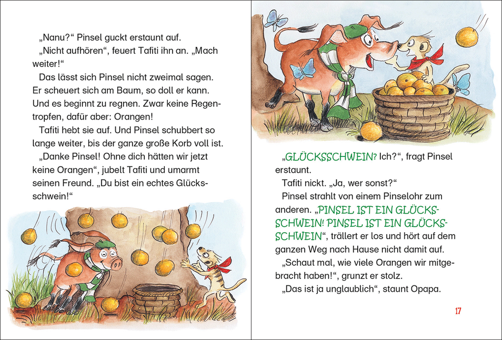 Weitere Ansicht: Tafiti (Band 24) - Ein Glücksschwein mit Pinselohren | Julia Boehme