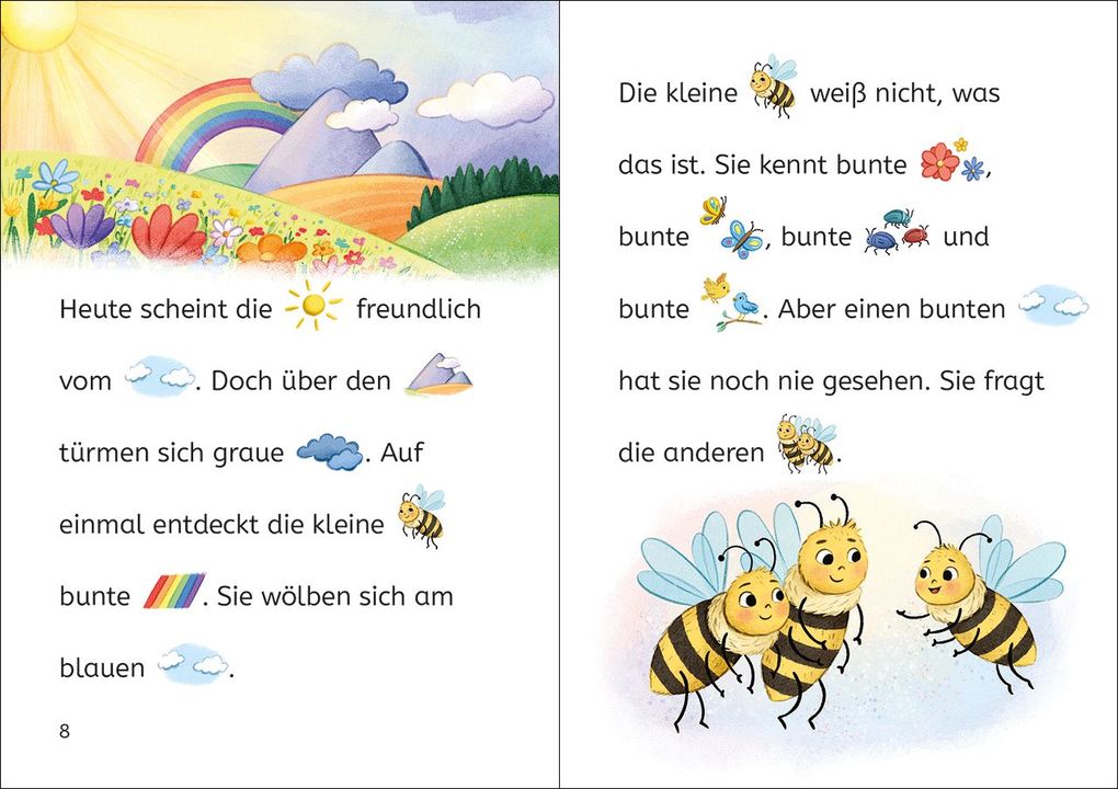 Weitere Ansicht: Bildermaus - Die kleine Biene fliegt ins Abenteuer | Annette Moser