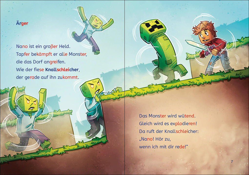 Weitere Ansicht: Leselöwen 2. Klasse - Nano und der Knallschleicher | Karl Olsberg