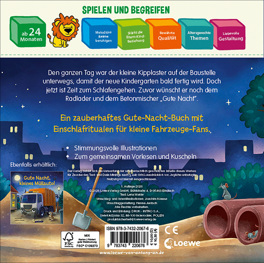 Weitere Ansicht: Gute Nacht, liebe Baustelle! | Lena Walde