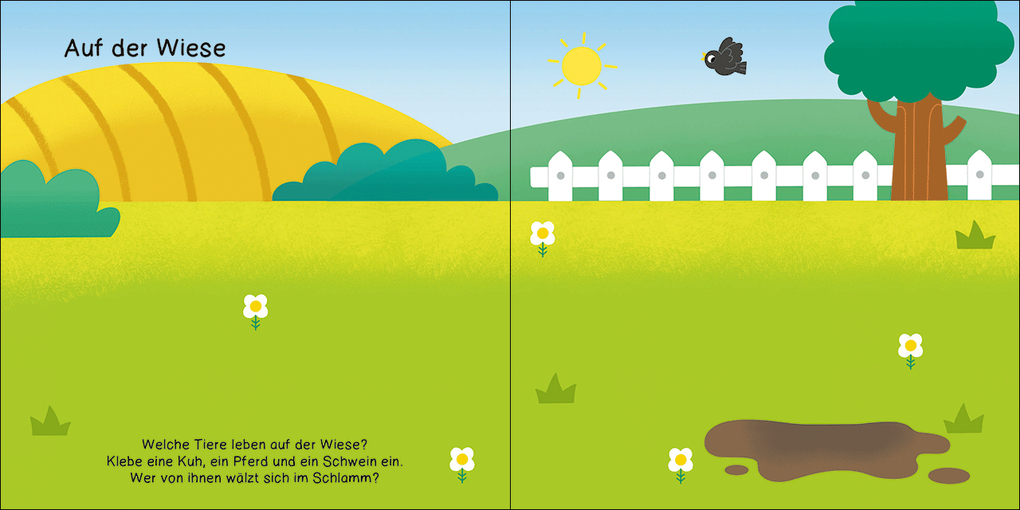 Weitere Ansicht: Stickerspaß für kleine Hände - Bauernhof